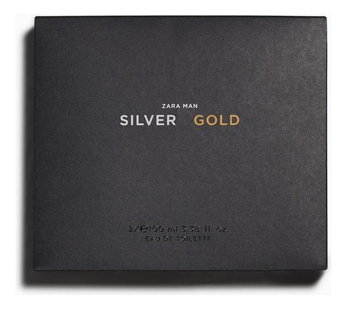 Zara Gold + Silver Hombre Eau De Toilette 100 Ml