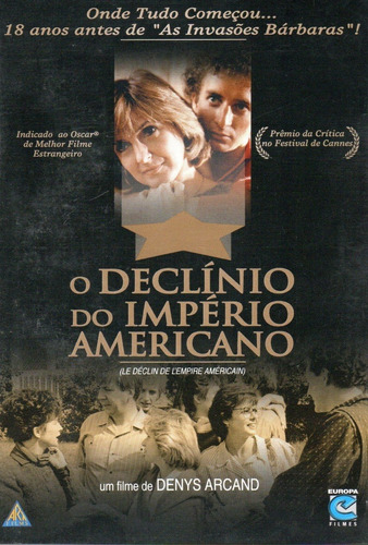 Dvd - O Declínio Do Império Americano (original)
