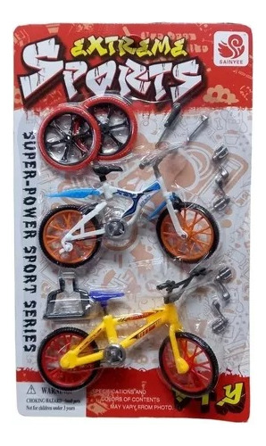 Set 2 Mini Bicicleta Juego Ruedas Y Accesorios