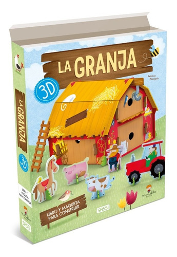 La Granja, Col. Carton 3d, Libro+puzle