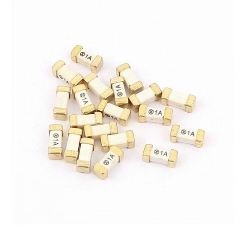 Fusivel Smd 1a Gold -125v (1808 ) Com 2 Unidades