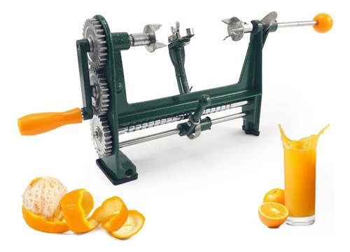 Maquina Descascador De Laranja Limão Manivela Manual