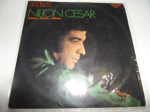 Disco De Vinil-nilton César-amor..amor..amor..