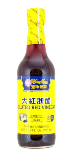 Koon Chun Diluted Red Vinegar 500ml - 2 Botellas