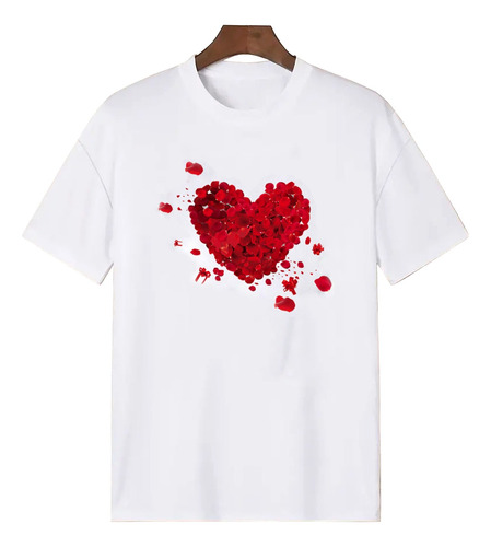 Camiseta De Moda Para Mujer Sudadera Con Corazón De Dedo