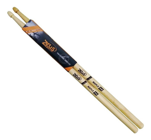 Baqueta Para Bateria Zeus Maple 5b (par) Cor Bege