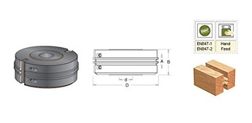 Cortador Perfilador De Aluminio/ Acero Amana Tool N° 61264