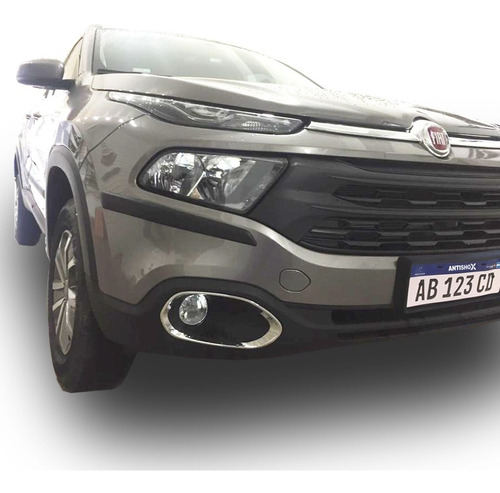 Kit Baguetas Molduras Paragolpes Fiat Toro 2016/2022