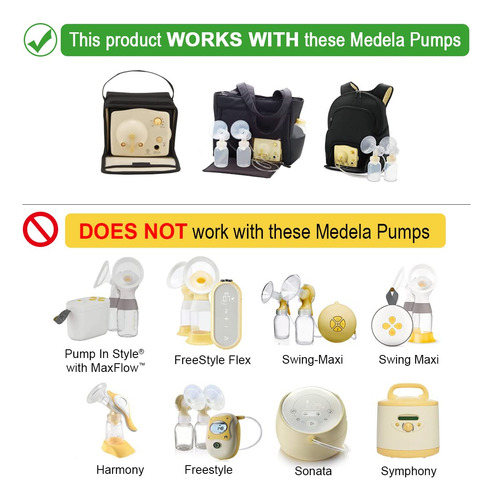 Kit De Extractor De Leche Para Extractor Medela Style Advanc
