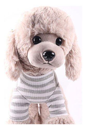 Abrigo De Otoño E Invierno Para Perros, Ropa Elástica A Raya