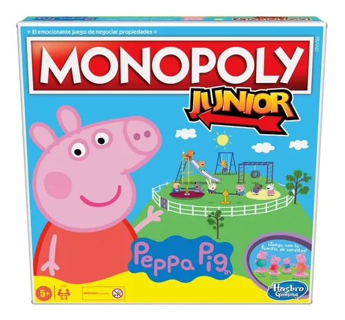comprar Monopoly Junior Juego De Mesa Peppa Pig