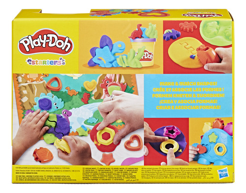 Set De Masa Moldeable Play-doh Primeras Creaciones