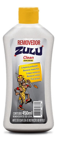 Removedor De Uso Geral Zulu Clean Sem Cheiro