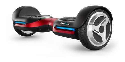 Hoverboard Gyroor G1 Rojo, Bluetooth, App, Luces Led, Ip 54