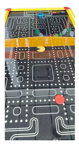 Mesa Air Hockey Air Game Profissional Pac Man - Matic %