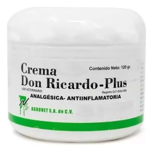 Crema Don Ricardo Plus 120 Gr