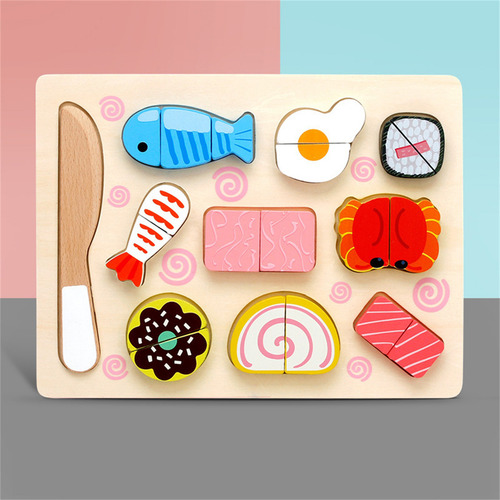 Set Play Food Juguete Para Cortar Madera Simulación De Fru