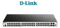 Comprar Switch D-link Smart 48 Ports Gb Poe+ 4sfp - Dgs-1510-52xmp