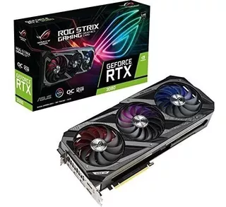 Placa De Video Nvidia Asus Rog Strix Rtx 3080 Gaming 10gb