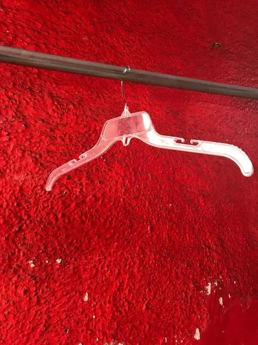 Gancho Para Ropa Modelo Cristal 43cm, Caja 50 Pzas