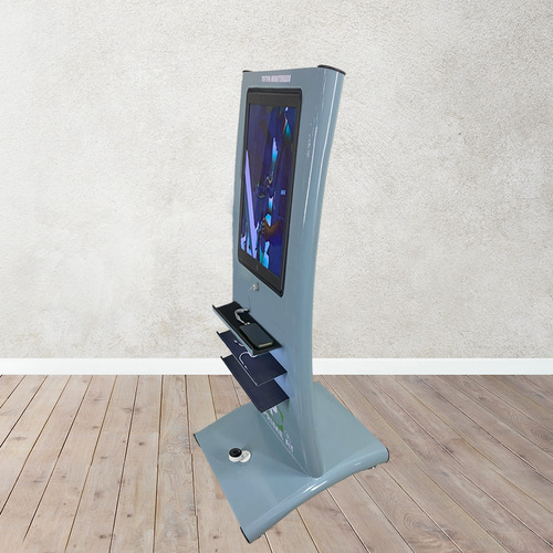 Totem Com Carregador De Celular Tv Monitor 32 E Câmera