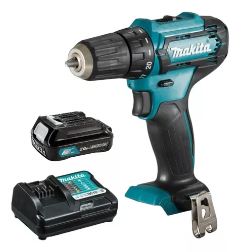 Taladro Percutor Inalámbrico 13mm + 2 Baterías + Cargador + Maleta de  Transporte DHP486RTE Makita