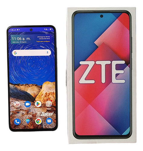 Celular Zte Blde V40 Pro, Zte9046, 128gb + 6gb, Impecable En Caja. (Usado)