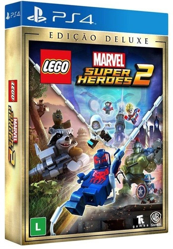 Lego Marvel Super Heroes 2: Edição Deluxe - Ps4 Mídia Física