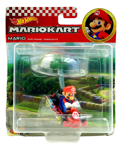 Hot Wheels Mariokart Parachute Mario 2020 Edition