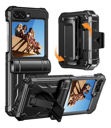 Lontect Funda Para Galaxy Z-flip 5 5g, Protección De Grado