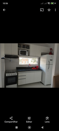 Apartamento Com Dois Quartos, Um Banheiro, Todo Mobiliado.
