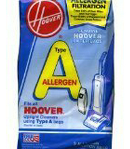 Hoover Bolsas De Filtro Tipo A Alergénico Filtración 4010100
