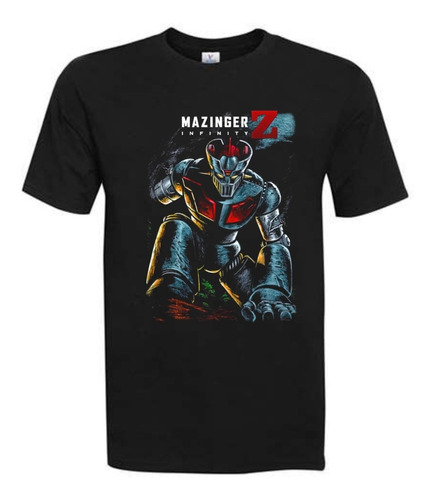 Polera Mazinger Z - Diseño 100 Dtf