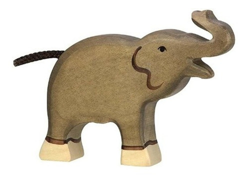 Holztiger Little Elephant Trunk Highly Toy Figure