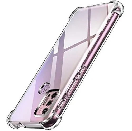 Funda Tpu Para Motorola G30 Clear Antishock Reforzada