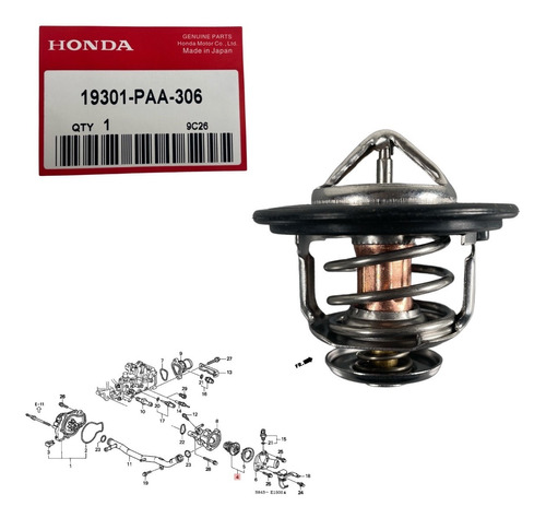 Termostato Junta  Honda Accord 2.3 1998 1999 2000 2001 2002