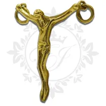 Comprar Cruz  De Oro Cristo Dali Cruces Oro Cristo Dijes Oro