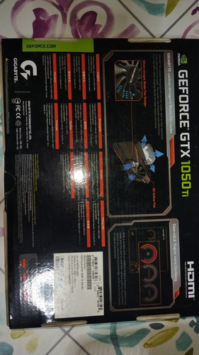 Tarjeta De Vídeo Gigabyte Nvidia Geforce Gtx 1050 Ti 4gb (Usado)