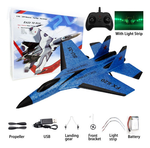 Tough Foam Remote Control Glider Airplane Fx620