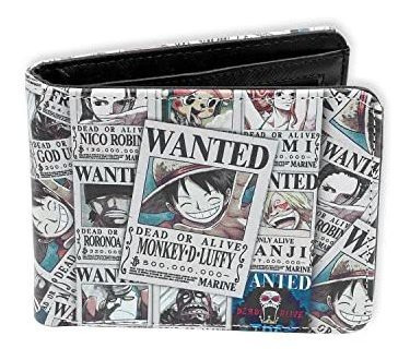 Piece Anime Luffy Wallets Faux Bolsillo De Moneda De Lkxz0