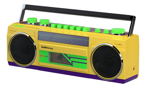 Cassette Boombox - Grabadora De Cinta Am Fm Radio Fm Altavoz