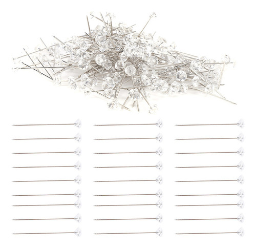 Broches Para Coser Con Forma De Ramo De Flores Y Perlas, 200