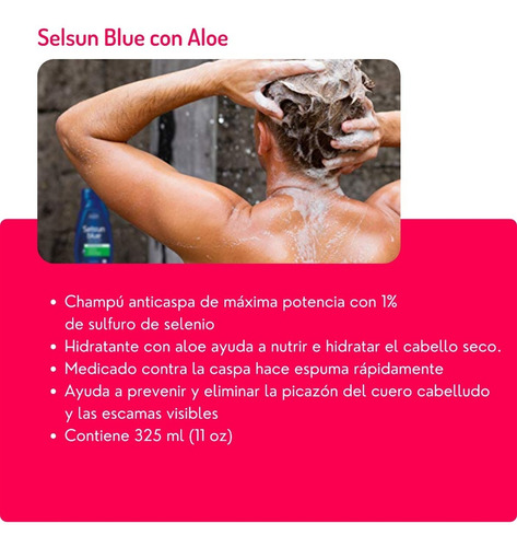 Imagen 2 de 2 de Selsun Blue Con Aloe
