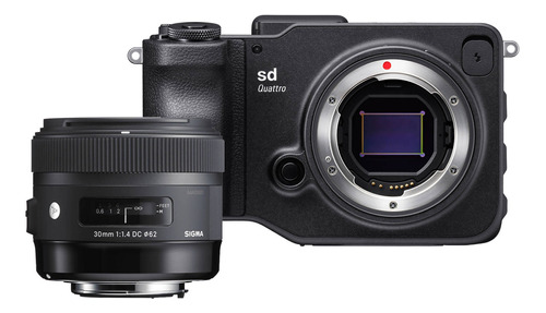 Sigma Sd Quattro Mirrorless Digital Camara Con 30mm F/1.4 Ar