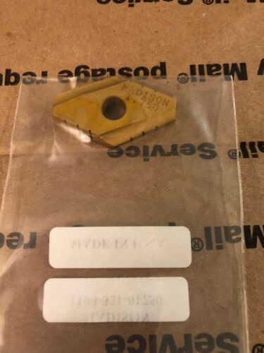 Madison Cutting Tool Insert Duodex 1.750 T15 Hss Cvd Coa Ccy