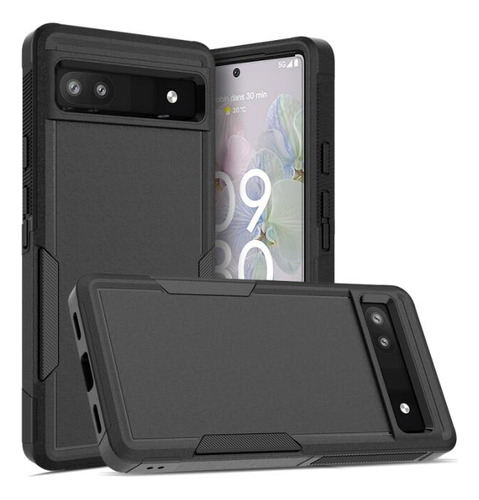 Funda 2 En 1 Pc+tpu Para Celular Google Pixel 6a