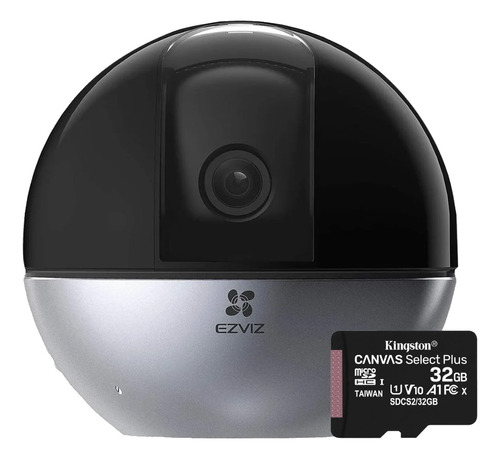 Cámara 4mp Ezviz C6w Wifi Domo Motor 360° Audio Memoria 32gb