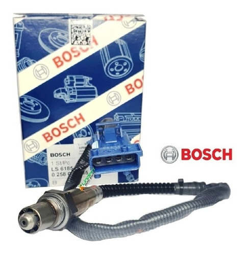 Sonda Lambda 0258006185 Peugeot Partner 1.6i 16v Flex Bosch