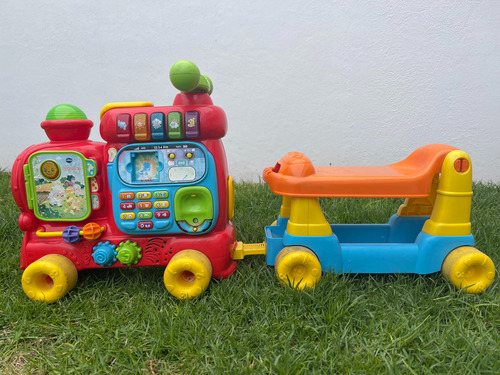 Tren Vtec Carrito Caminador Animados Interactivo Para Bebé