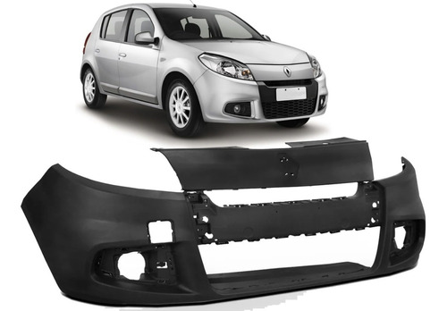 Paragolpe Delantero Renault Sandero 2012 2013 2014 Plastico